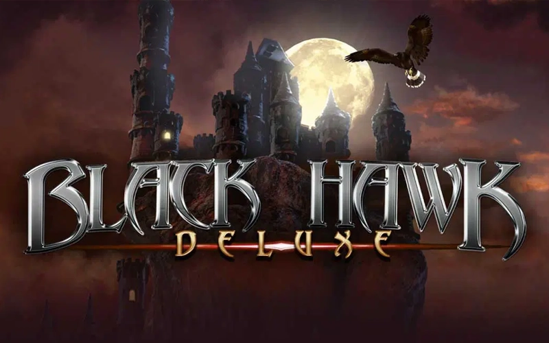 Lucha contra la oscuridad en la mística tragamonedas Black Hawk Deluxe en Win Unique Casino.