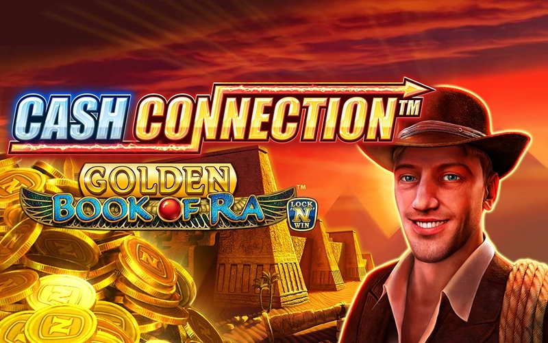 Juega Cash Connection Golden Book of Ra en Win Unique Casino y gana premios.