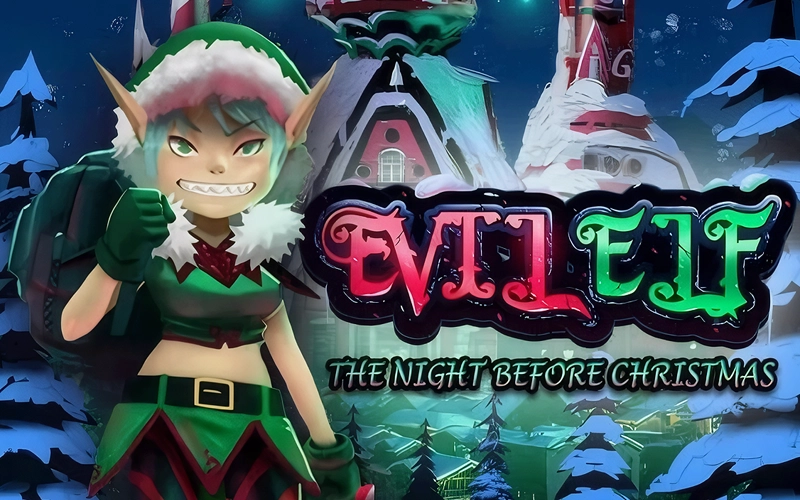 Juega con el travieso elfo navideño en Evil Elf en Win Unique Casino.