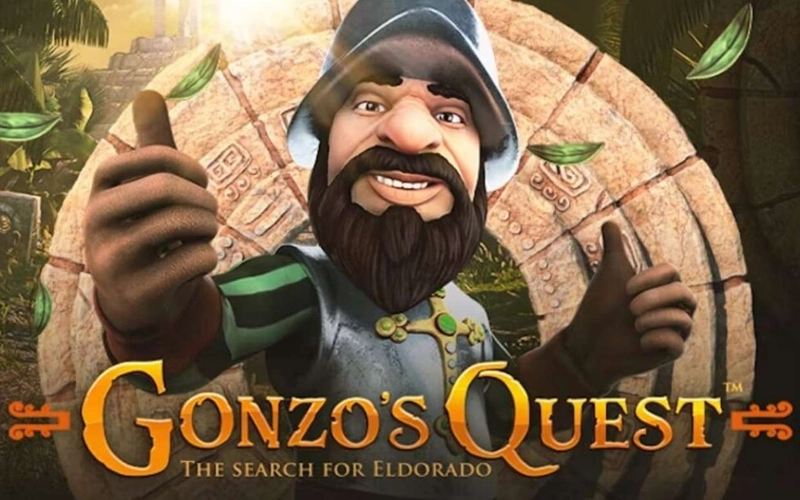 Busca la ciudad dorada de El Dorado en Gonzo's Quest en Win Unique Casino