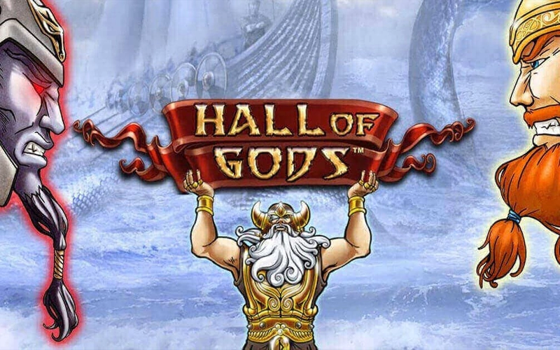 Eche un vistazo al mundo de los dioses nórdicos en Hall of Gods en Win Unique Casino.